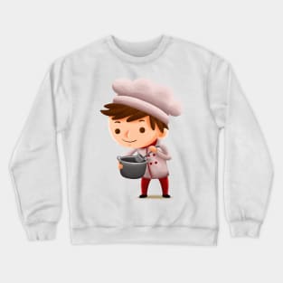 Kids Chef Crewneck Sweatshirt